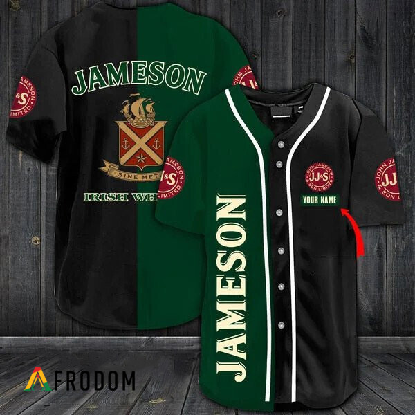 Personalized Multicolor Jameson Whiskey Jersey Shirt