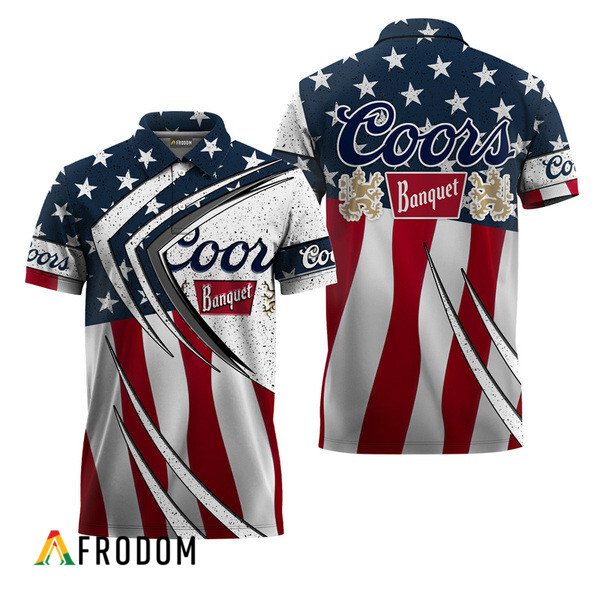 Coors Banquet Fourth Of July Esports Polo Shirt