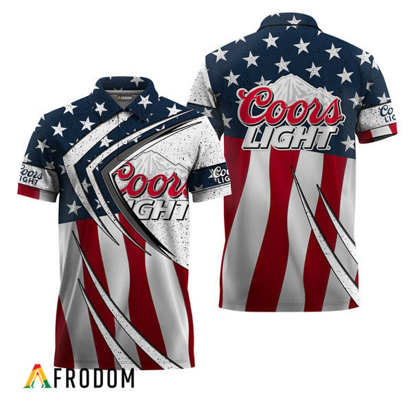 Coors Light Fourth Of July Esports Polo Shirt