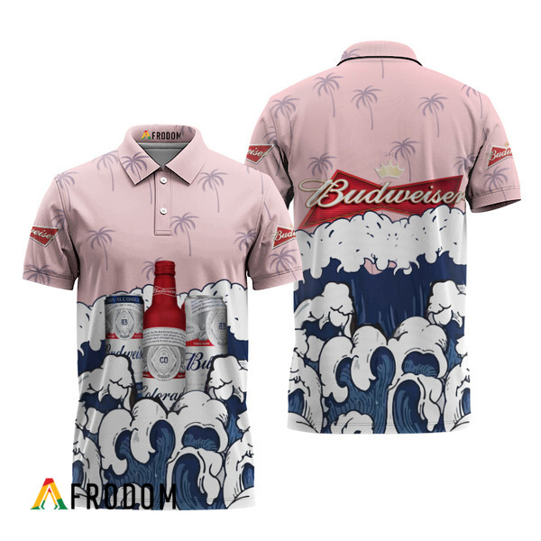 Budweiser Summer Waves Polo Shirt