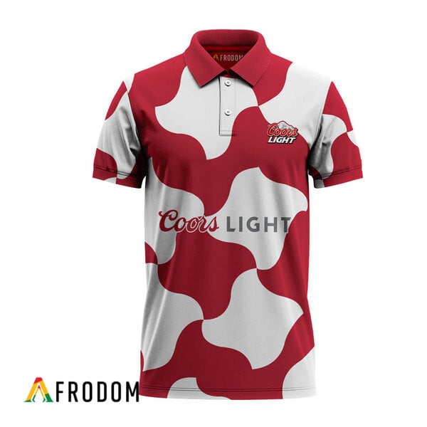 Coors Light Stand Out Golf Club Polo Shirt