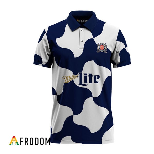 Miller Lite Stand Out Golf Club Polo Shirt