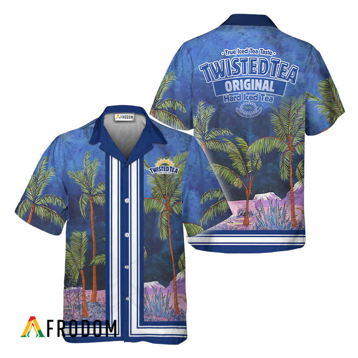 Twisted Tea Star Print Bermuda Hawaiian Shirt