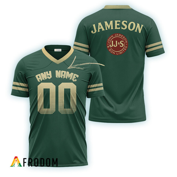 Personalized Jameson Green Basic Football Jersey