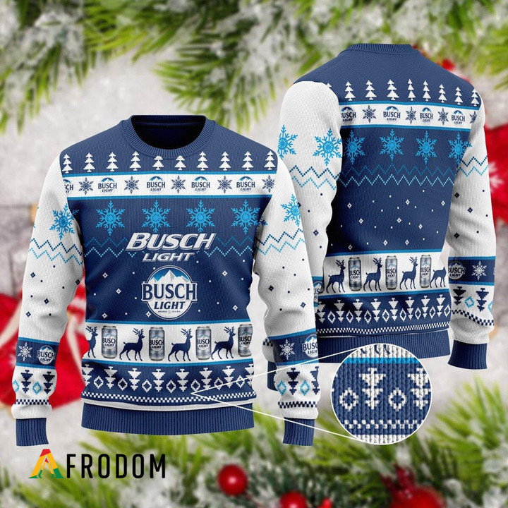 Busch Light Christmas Sweater