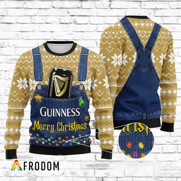 Merry Christmas Guinness Christmas Sweater
