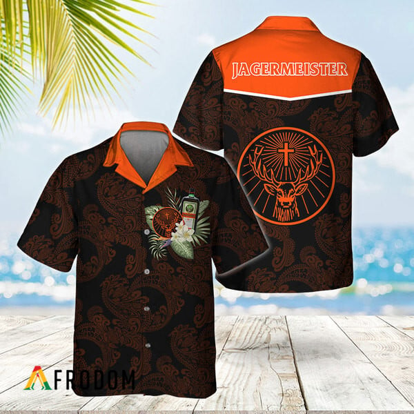 Unisex Polynesian Tribal Jagermeister Hawaiian Shirt