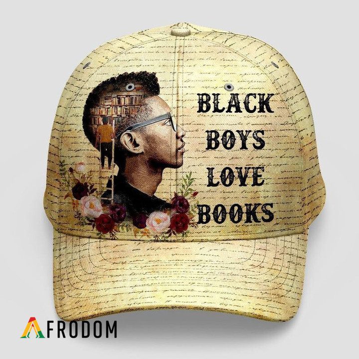 Black Boys Love Books Twill Cap