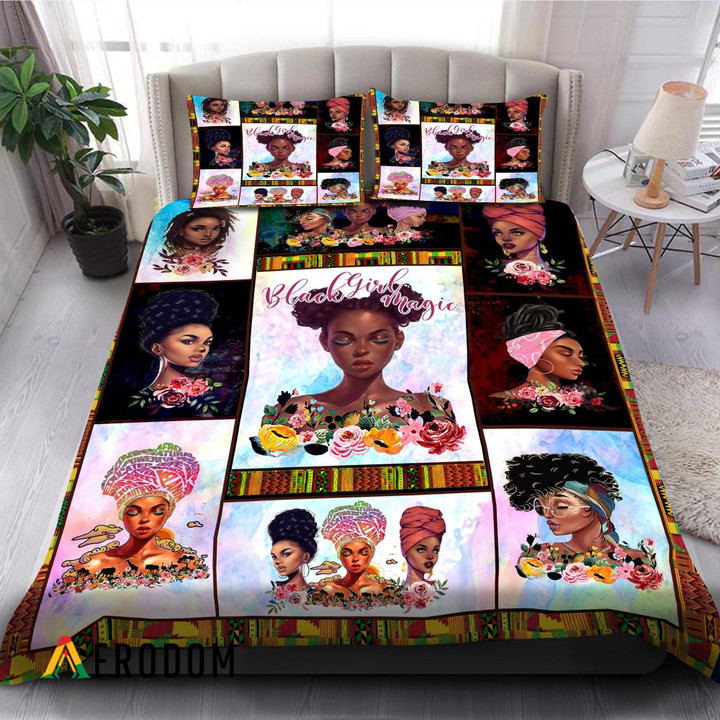Black Girls Magic Bedding Set