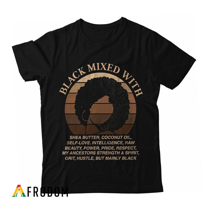 Black Mixed With T-shirt