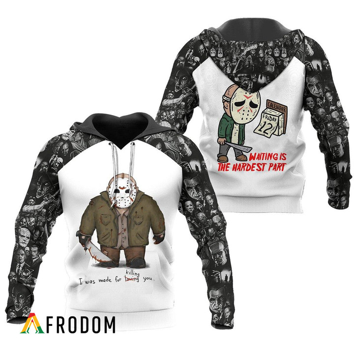 Friday The 13th - Waiting is the Hardest Part Hoodie