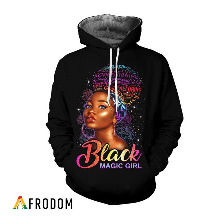 Proud Of Black Girl Magic Hoodie