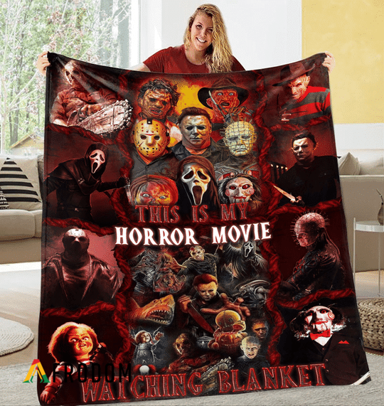 This Is My Horror Movies Blanket