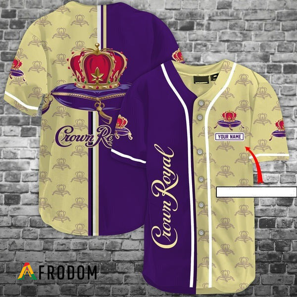 Personalized Crown Royal Baseball Jersey