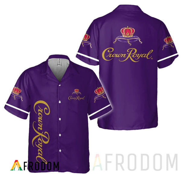 Basic Printed Crown Royal Hawaii Shirt
