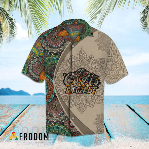 Aloha Mandala Coors Light Hawaii Shirt