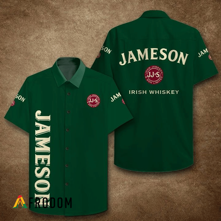 Green Jameson Irish Whiskey Shirt