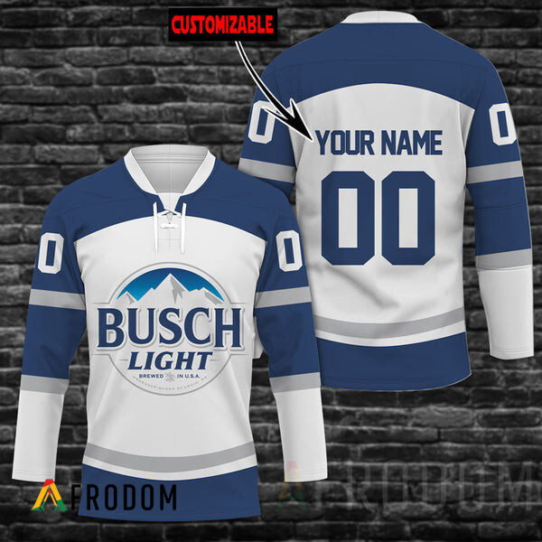 Personalized Busch Light Hockey Jersey