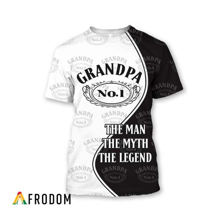 Grandpa No.1 AOP Shirt