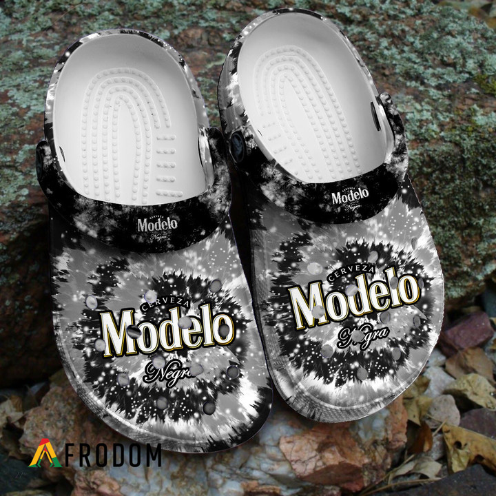 Classic Tie Dye Graphic Modelo Beer Classic Clogs