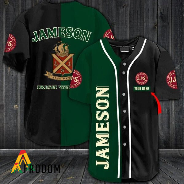 Personalized Multicolor Jameson Whiskey Jersey Shirt