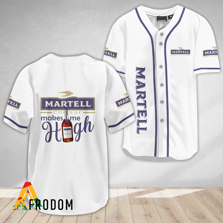 Martell Cognac Make Me High Baseball Jersey