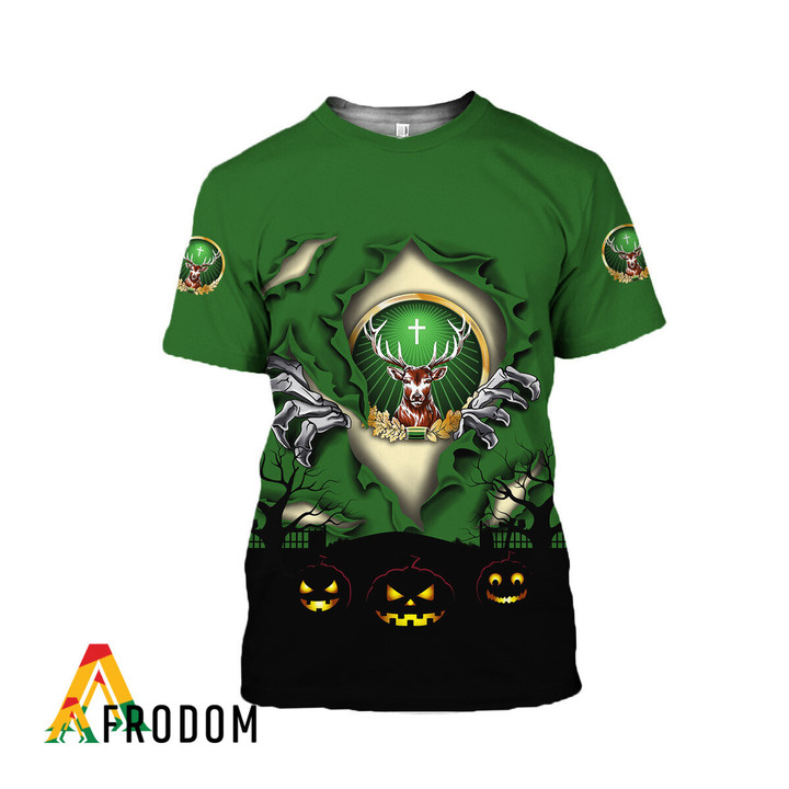 Scary Night Halloween Jagermeister T-shirt & Sweatshirt
