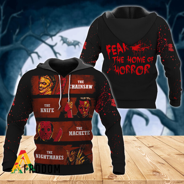 Halloween Fear The Home Of Horror Hoodie