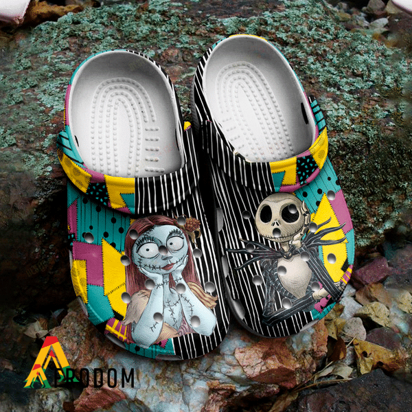 Jack Skellington And Sally Classic Clogs