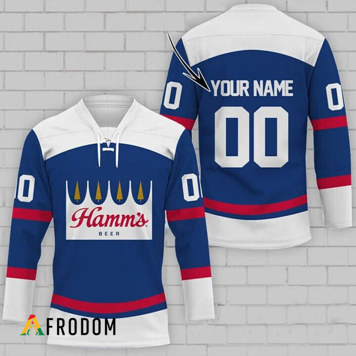 Personalized Hamm's Hockey Jersey