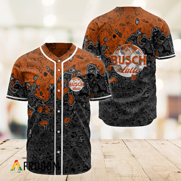 Abstract Holographic Colorful Busch Latte Baseball Jersey