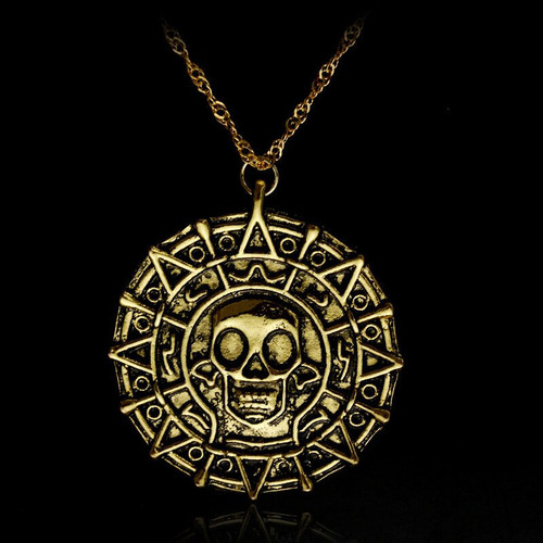 Skull Pendant Punk Hip Hop Necklace
