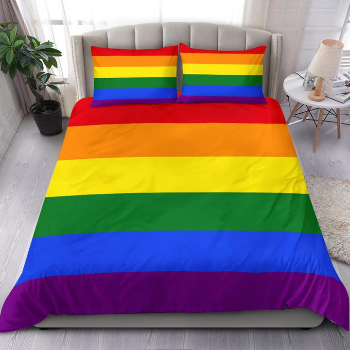 LGBT Duvet Cover and pillow Covers - LGBT Bedding Set - LGBT Bed Cover