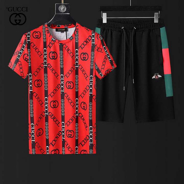 COMBO Shirt Shorts Set Luxury Clothing Clothes Outfit For Men SS395