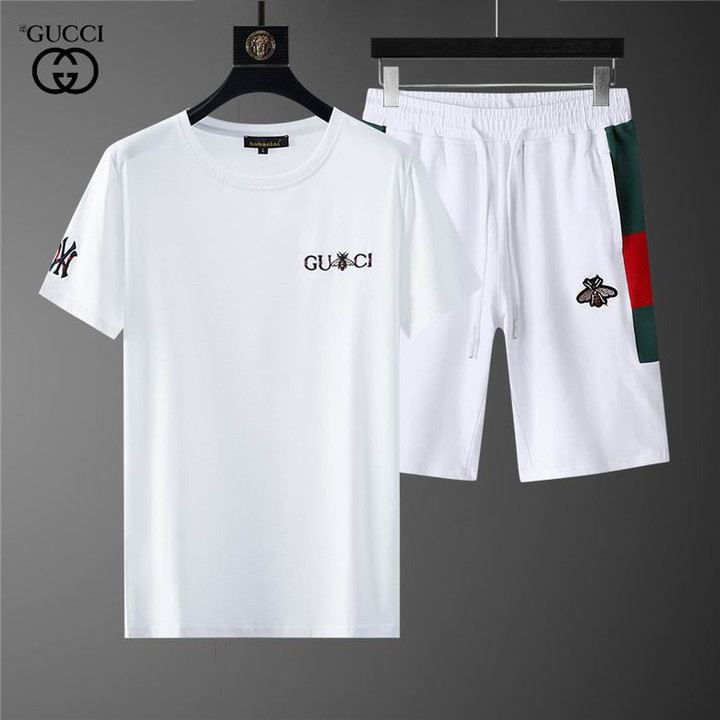 COMBO Shirt Shorts Set Luxury Clothing Clothes Outfit For Men SS377