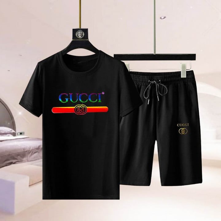 COMBO Shirt Shorts Set Luxury Clothing Clothes Outfit For Men SS337