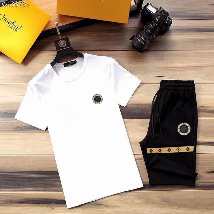 COMBO Shirt Shorts Set Luxury Clothing Clothes Outfit For Men SS311