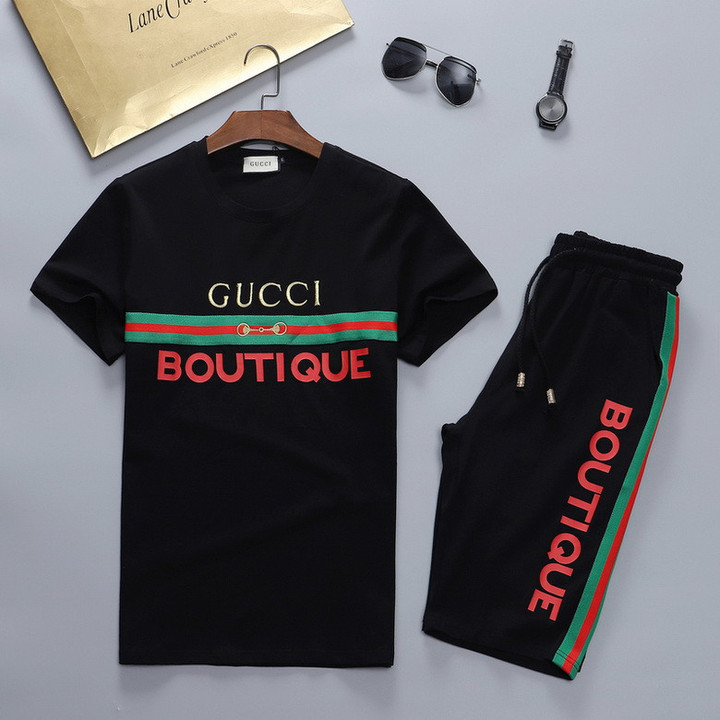 COMBO Shirt Shorts Set Luxury Clothing Clothes Outfit For Men SS356