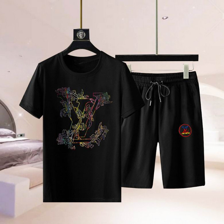 COMBO Shirt Shorts Set Luxury Clothing Clothes Outfit For Men SS303