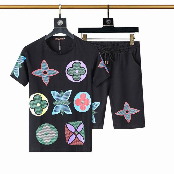 COMBO Shirt Shorts Set Luxury Clothing Clothes Outfit For Men SS281