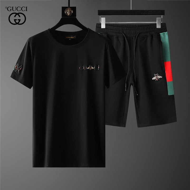 COMBO Shirt Shorts Set Luxury Clothing Clothes Outfit For Men SS386