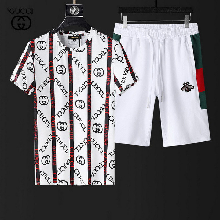 COMBO Shirt Shorts Set Luxury Clothing Clothes Outfit For Men SS412