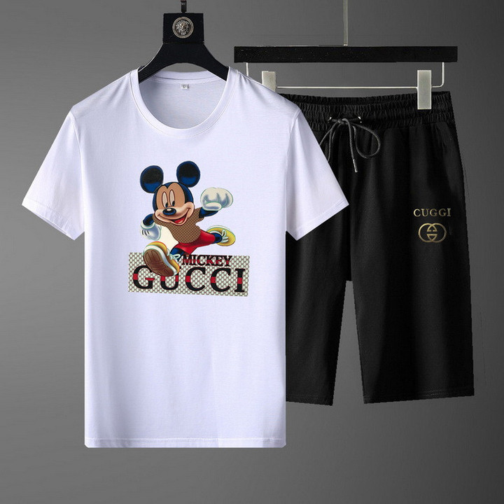 COMBO Shirt Shorts Set Luxury Clothing Clothes Outfit For Men SS428