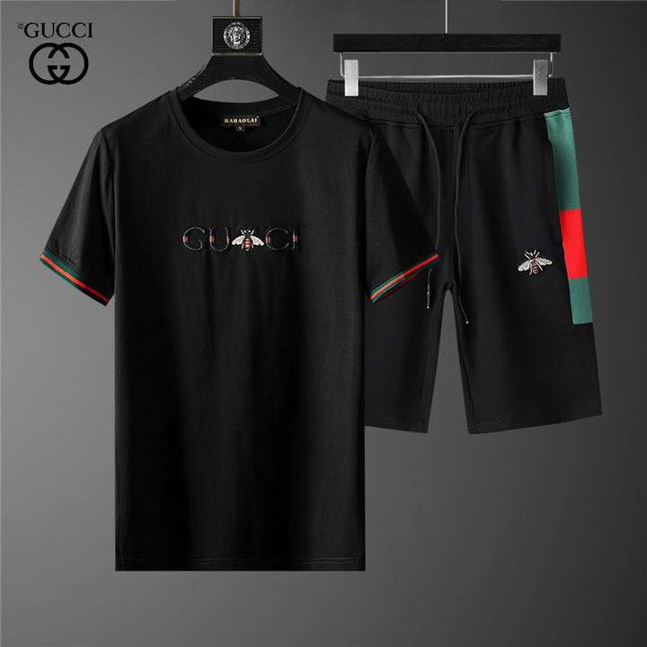 COMBO Shirt Shorts Set Luxury Clothing Clothes Outfit For Men SS379