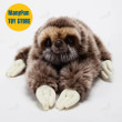Sloth Bear High Fidelity Anime Cute Bradypode Plushie Folivora Plush Toys Stuffed Doll Toy Gifts Kid