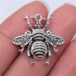 Antique Gold Color Plated Antique Bronze Plated Antique Silver Plated Bee Charm