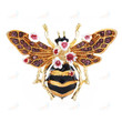 Big Enamel Bee Brooches For Women