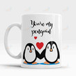 You're My Penguin Mug - Anniversary Gift, 11oz Ceramic Coffee Mug/Tea Cup