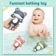 Baby Bath Toys For Children Swimming Cute Frogs Clockwork