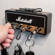 Guitarist Keychain Storage Hooks